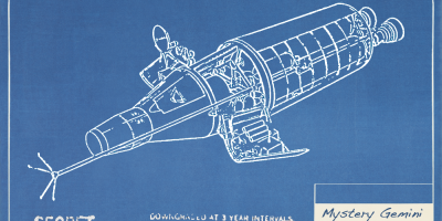 blueprint image of the mystery Gemini